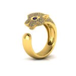 Tiger Ring Nugget Ring  3D Print Model