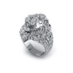 Lion Ring Nugget Ring  3D Print Model