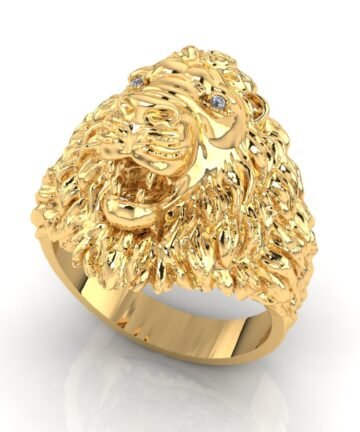 Lion Ring_3D Print Model
