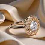 Flower Stone Ring