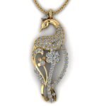 Peacock Pendant_3D Print Model